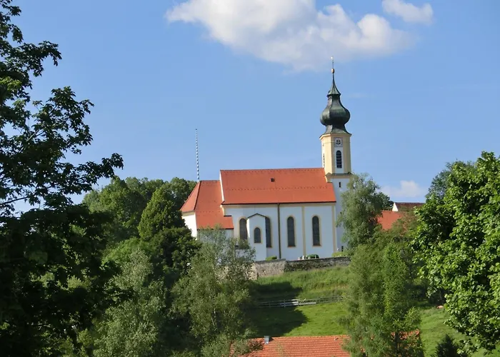 בית נופש Rural Near Bavarian Lakes *